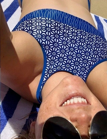 Daisy Lane Crossback Bikini Top