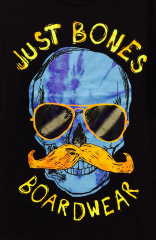 Mustache Skull T-Shirt